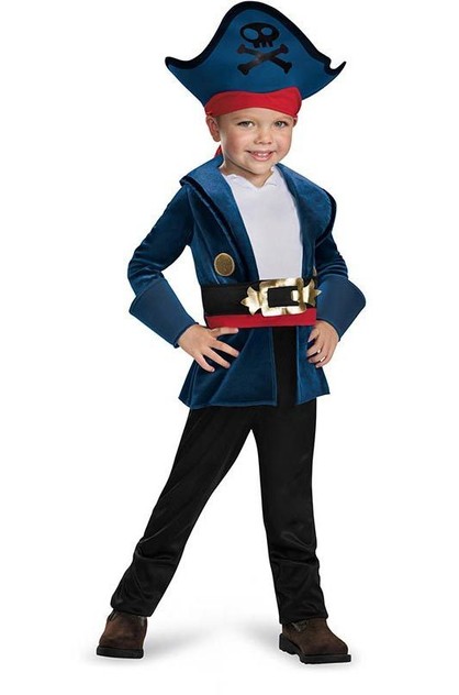 Disguise Captain Jake Never Land Pirates Child & Toddler Costume ...