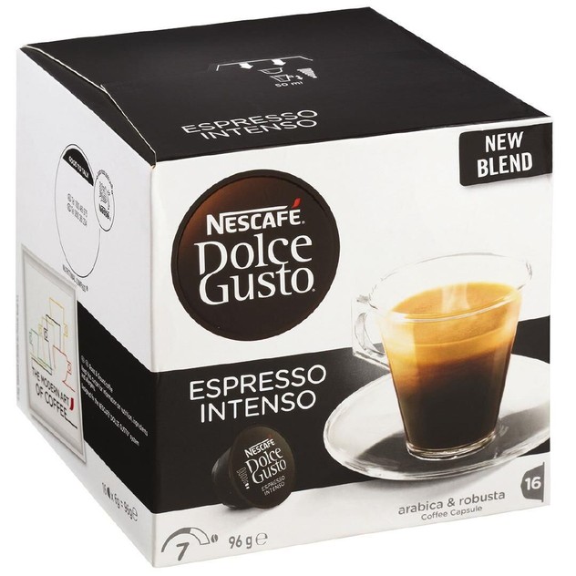 Nescafe Dolce Gusto Espresso Intenso 16 Capsules 96g | Nescafe Online ...