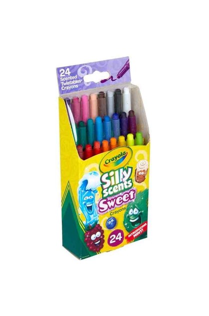 Thomas Online Crayola Crayons - Twistables 24 Pack - Mini - Silly