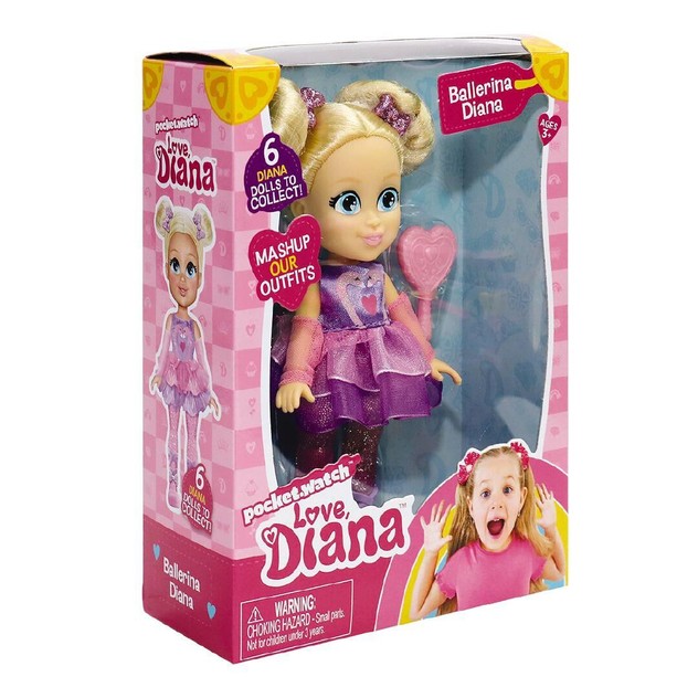 Love Diana Mini Doll 6 Inch Assorted | The Warehouse Online | TheMarket ...