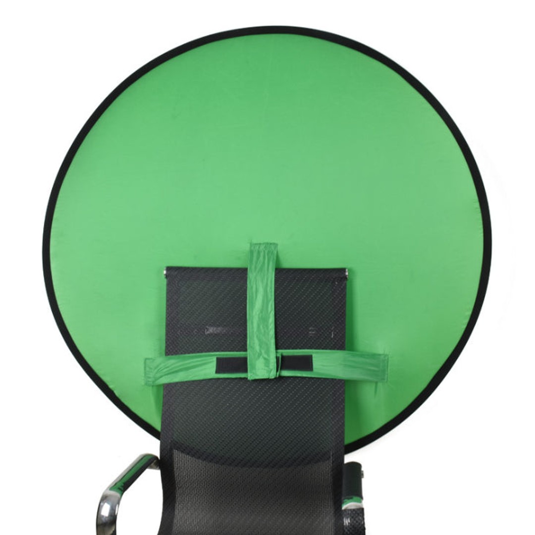 110CM Green Screen Round Background Chair Twitch Backdrop Cloth
