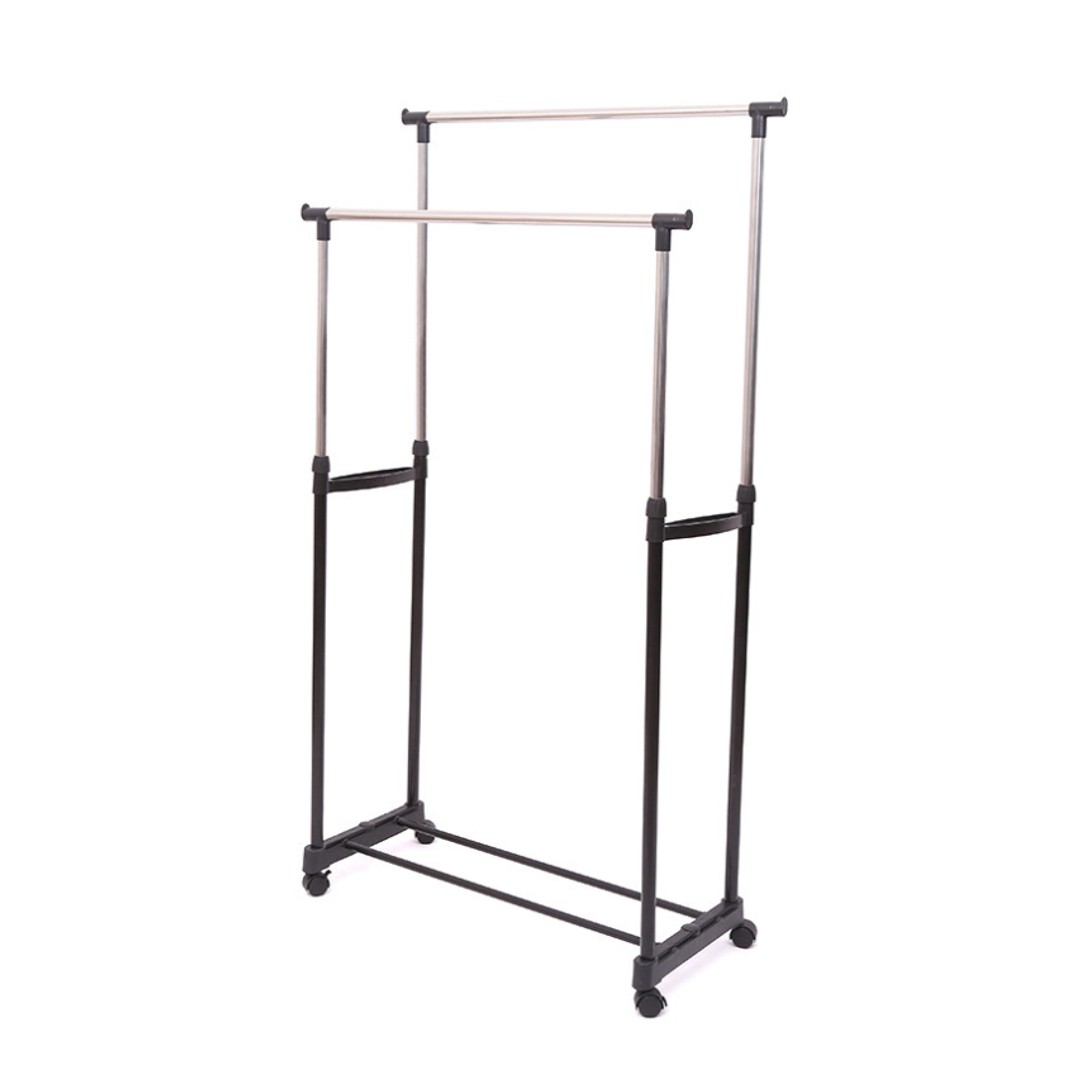 Clothes Rack with Wheel Hanger