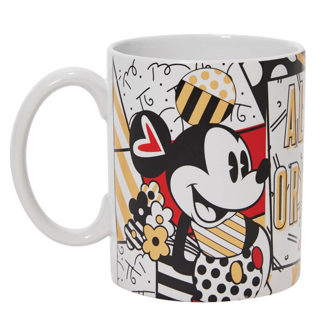 Disney by Britto - Midas Mug Mickey & Minnie Mouse, 400ml