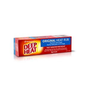 Deep Heat Original Heat Rub Cream 100g