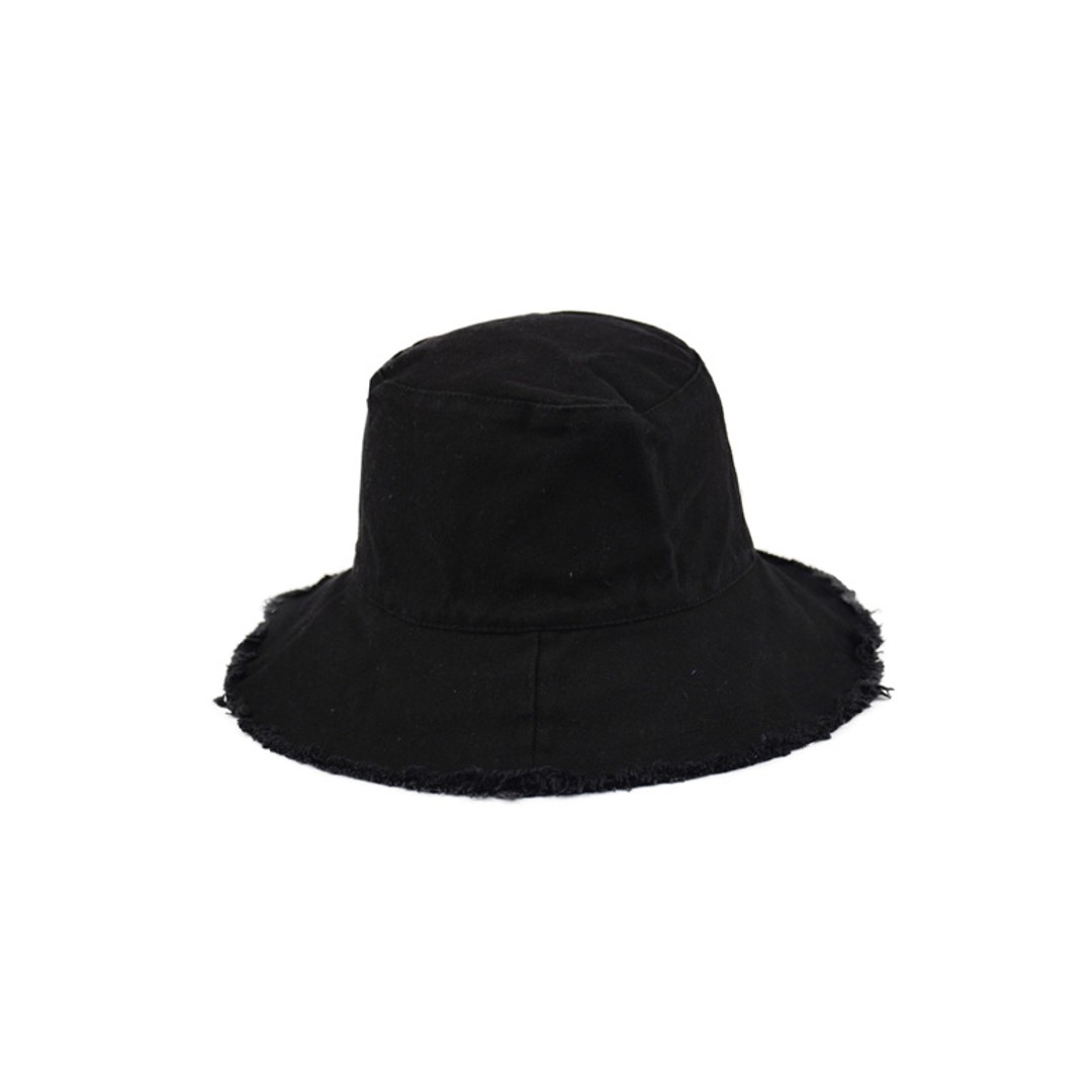 Electric Pukeko Fleur Bucket Hat Black