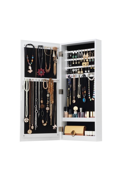 Wall Hanging Jewellery Cabinet, Mirror Jewelry Cabinet Nz