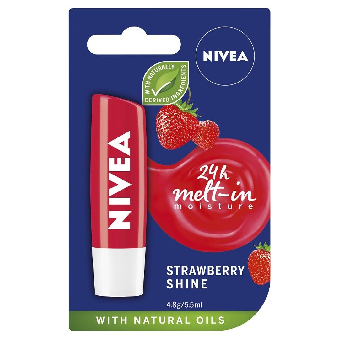 NIVEA Strawberry Shine Lip Balm