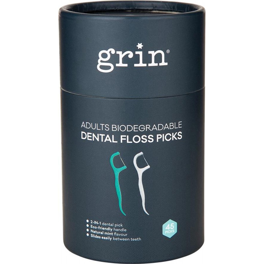 Biodegradable Dental Floss Picks Adults, 45 Piece