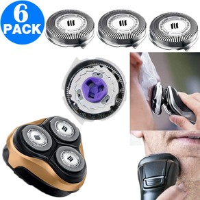 6 Pack HQ8 Replacement Shaver Heads for Philips Electric Norelco Shaver Razor