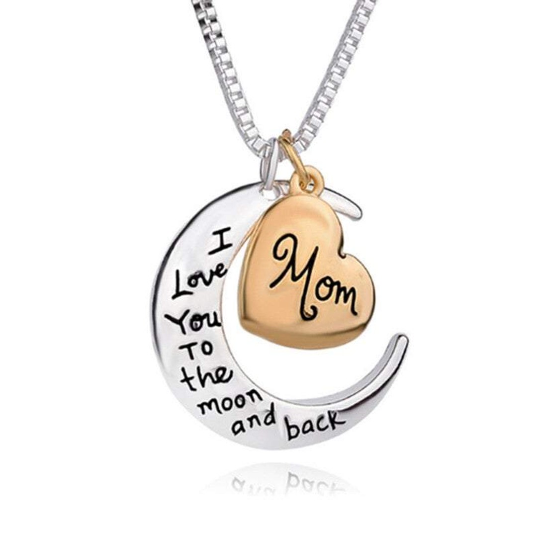 Necklaces I Love You To The Moon And Back Fashion Pendants Y000199