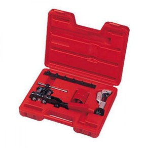 Double Flaring Tool Kit 3/16 1/4 5/16 3/8 1/2 & 5/8" Pipe C/w Pipe Cutter