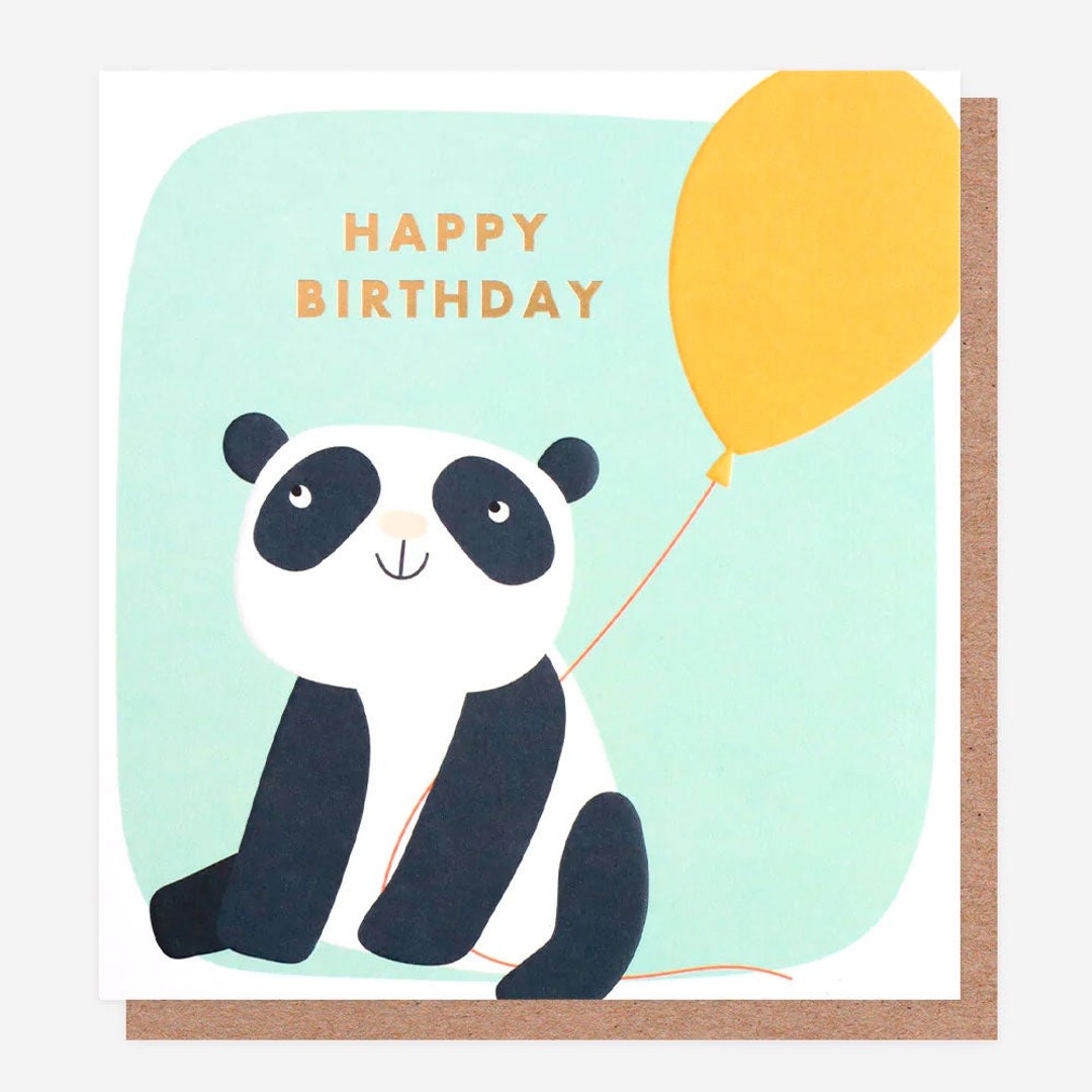 Caroline Gardner | Birthday Card - Happy Birthday Panda