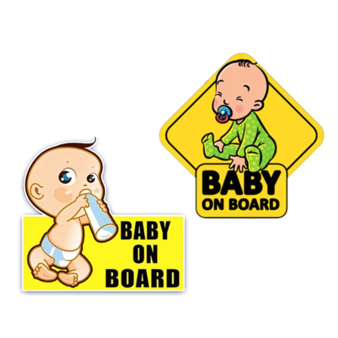 Taylorson Baby On Board Reflective Sticker