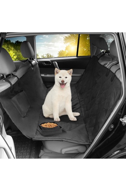 New Waterproof Dog Car Seat Cover Pet Protector Hammock Mat Nonslip Pad Black Zeaway Themarket Zealand - Dog Car Seat Protector Nz