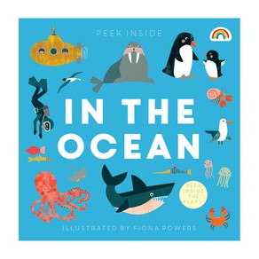 Really Decent Books Peek Inside The Ocean Kids Educational/Learning Fun Book 1y+