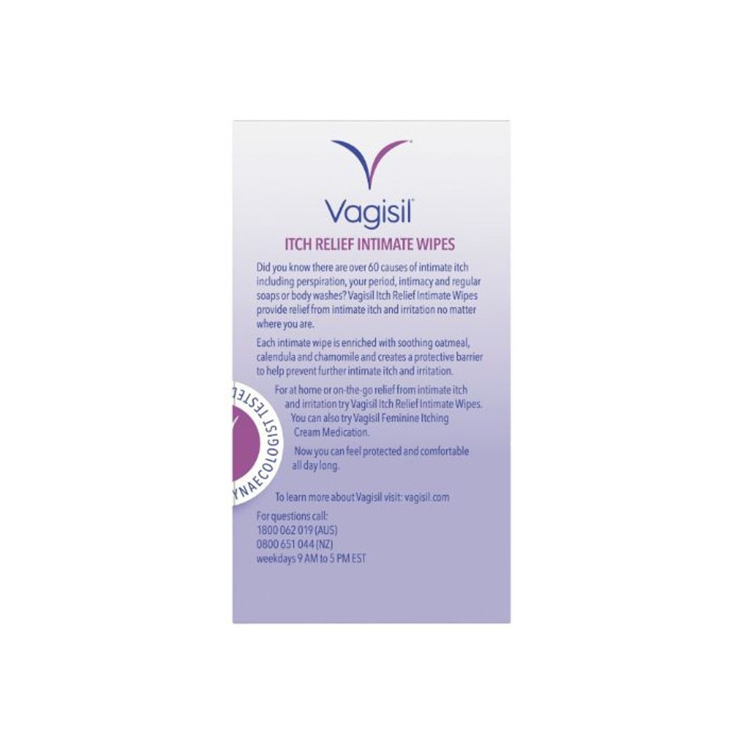 Vagisil Soothing Oatmeal Intimate Wipes, 12 pack, , hi-res