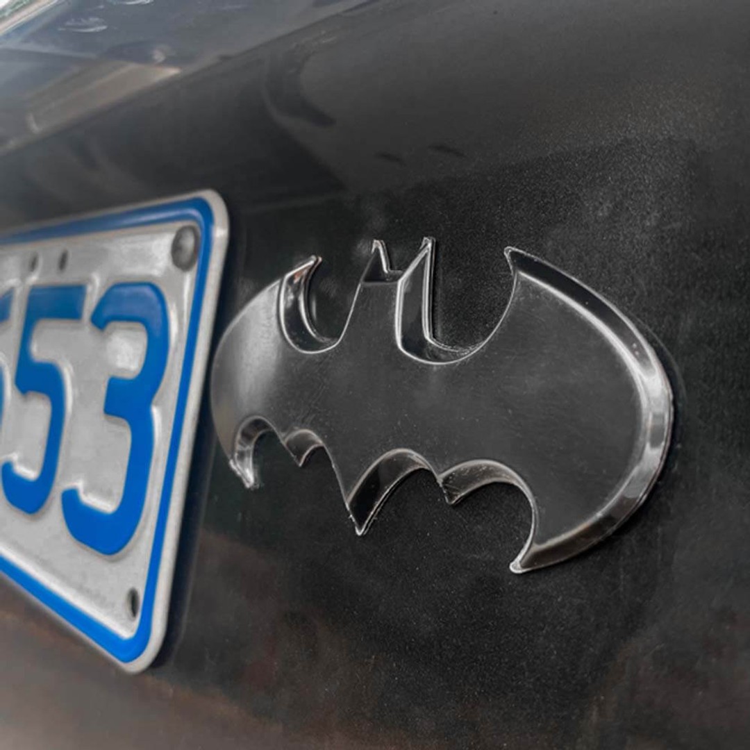 Fan Emblems - DC: Batman 3D Batwing Decal (Black), Black, hi-res
