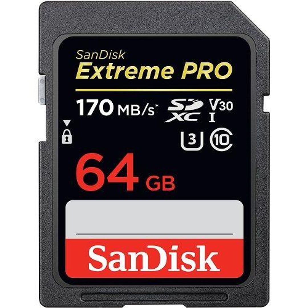 Sandisk Extreme Pro SDXC 64GB 200MB/S UHS-I MEMORY CARD