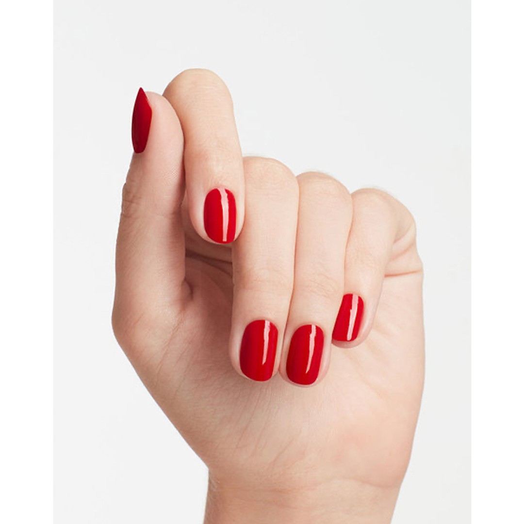 OPI Infinite Shine 15ml Long Wear Lacquer Nail Polish Big Apple Red Manicure, , hi-res