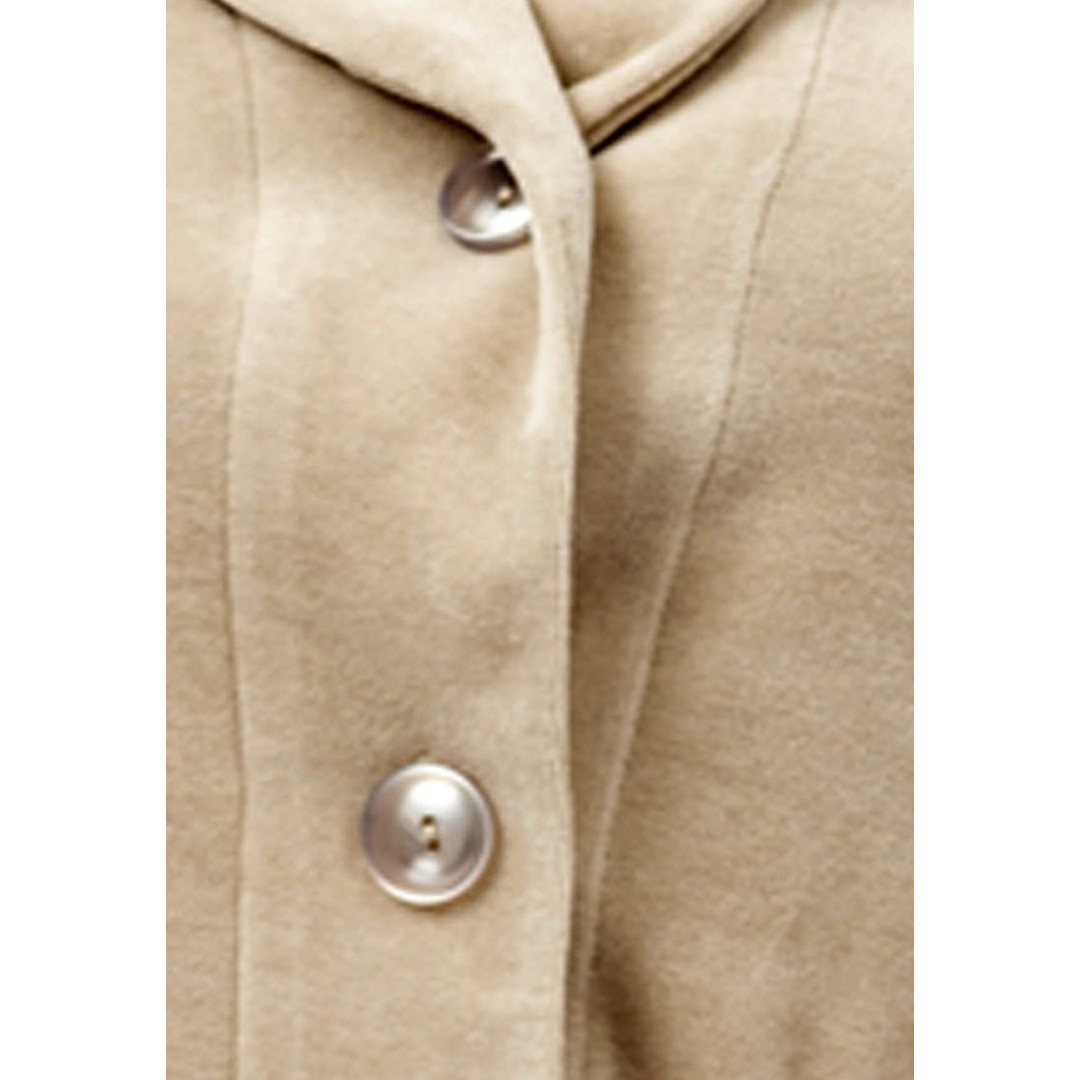 Belmanetti Vancouver Button Up Bamboo & Cotton Robe, Beige, hi-res