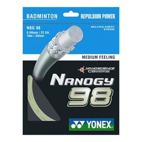 Yonex Nanogy 98 Badminton String-10M