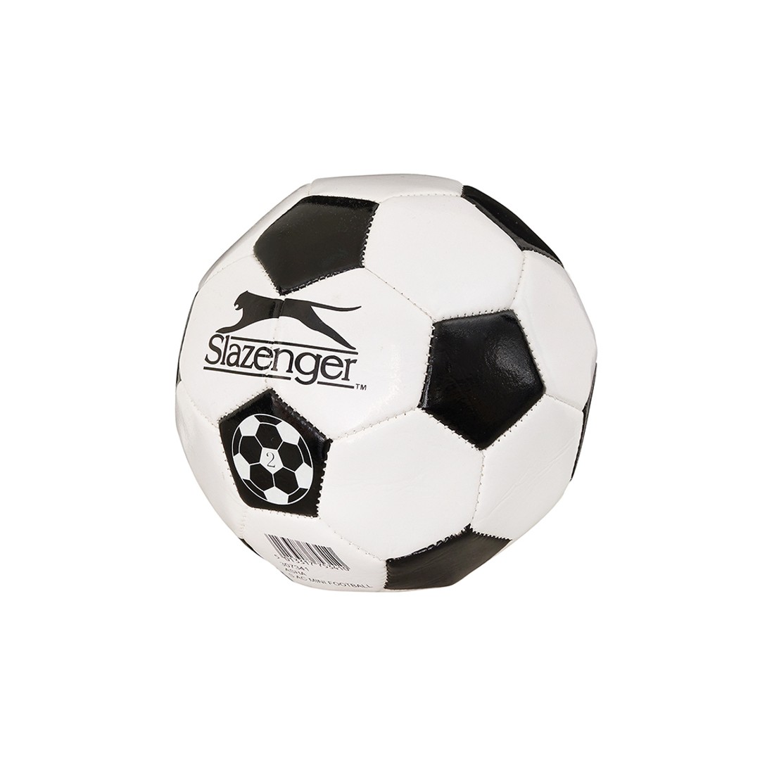 Slazenger Soccer Ball Size 2 WHT/BLK Sport/Fitness Training/Practice Outdoor