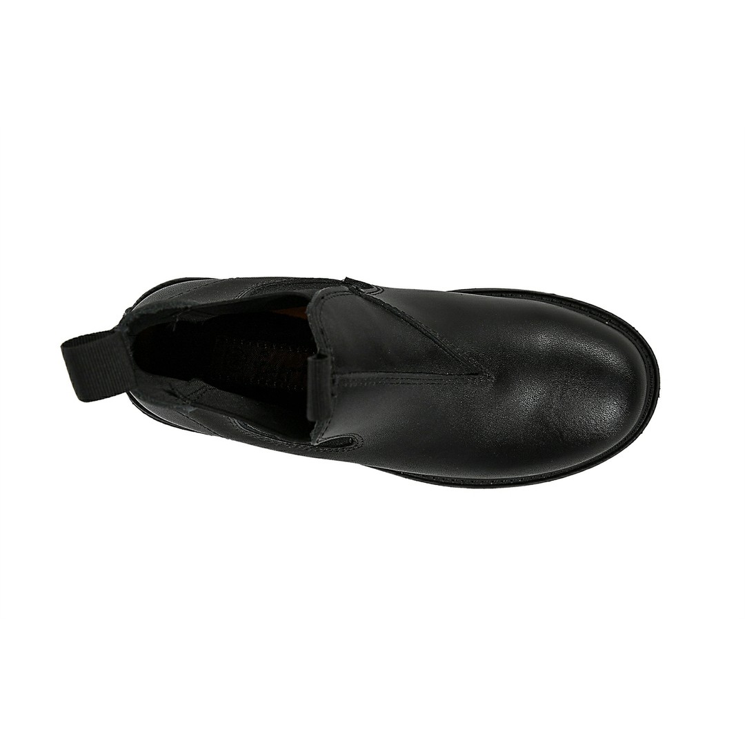 Benson By Everflex Ankle Boot Dress School Shoe Boy's Toddler To Junior, Black, hi-res