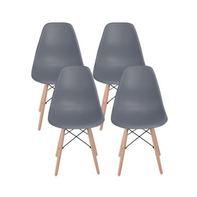 Liberty Eames Dining Chair Replica, Replica Eames Dining Chair Grey
