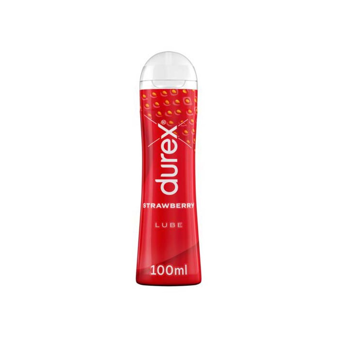 Durex Strawberry Lube Gel Lubricant, Pack of 100mL