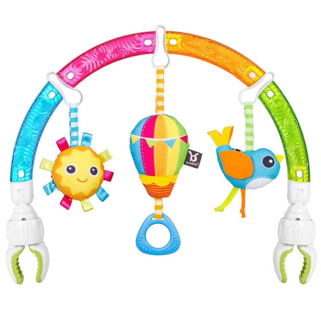 Benbat Dazzle Rainbow Play Hanging Arch Stroller/Bouncers Baby Educational Toys