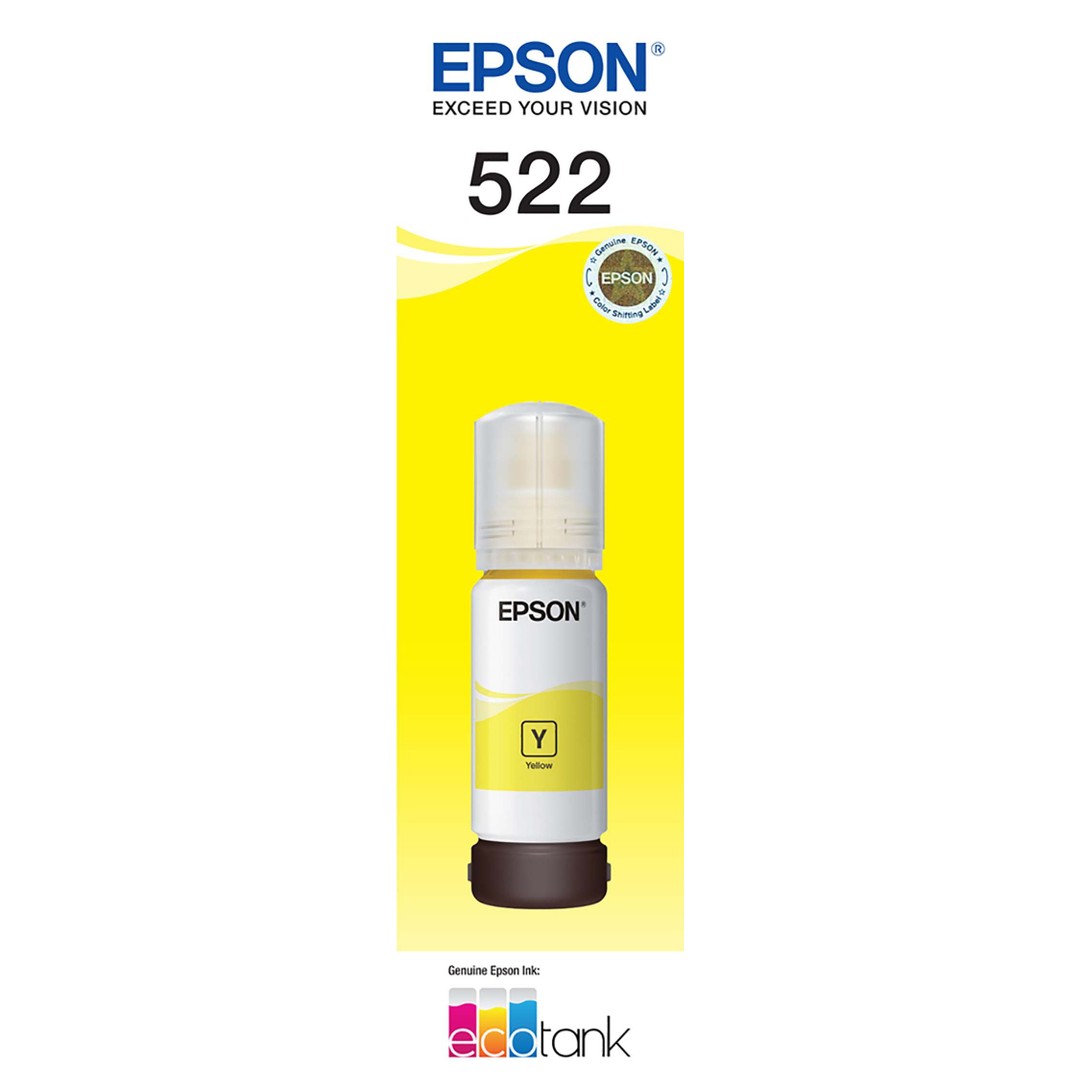 Epson Ink Bottle - T522 Yellow