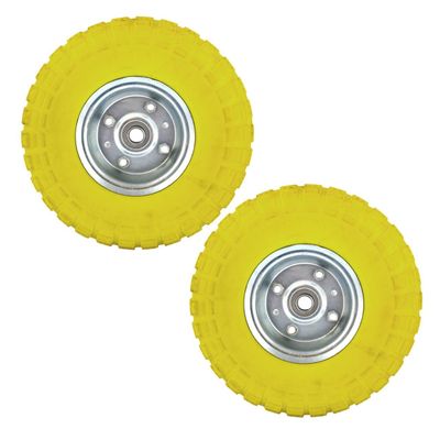 Ab Tools Neilsen 2 X10 Solid Rubber Tyre Wheel Foam Filled Sack Truck Trolley Cart An002 Pair Ab Tools Online Themarket New Zealand