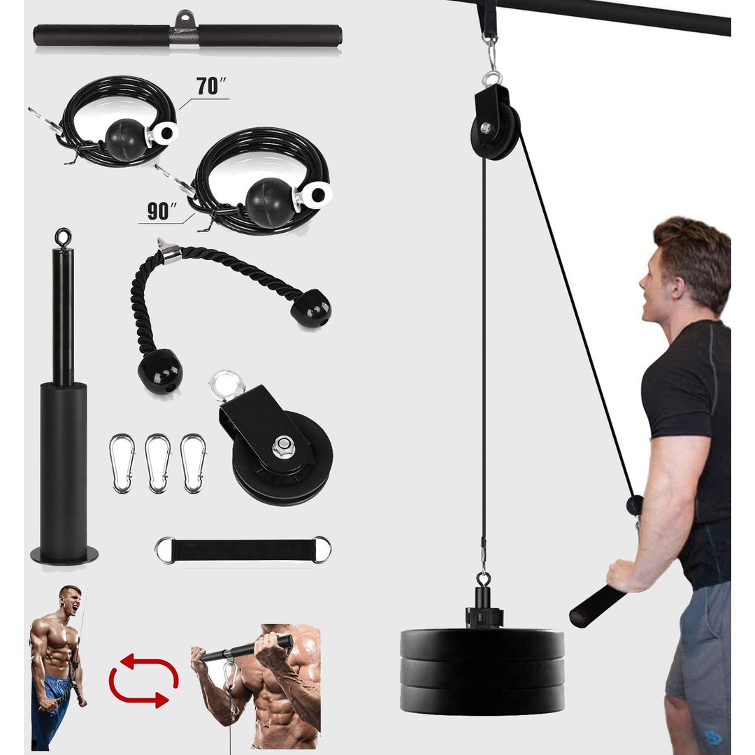 Zakka Fitness LAT and Lift Pulley System