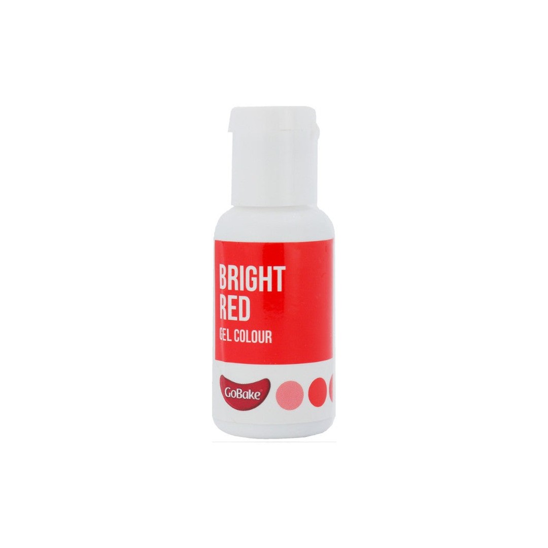 Go Bake Bright Red Food Colouring Gel 21gm