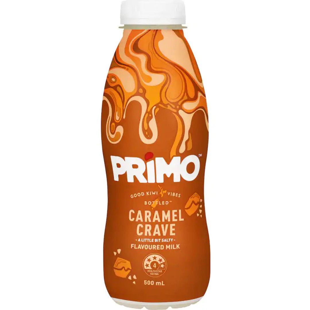 Primo Flavoured Milk Caramel Crave 500ml **MID YEAR SALE**