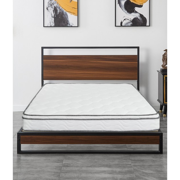 Queen Bed Frame And Mattress Set 649, Double Bed Frame And Mattress Set