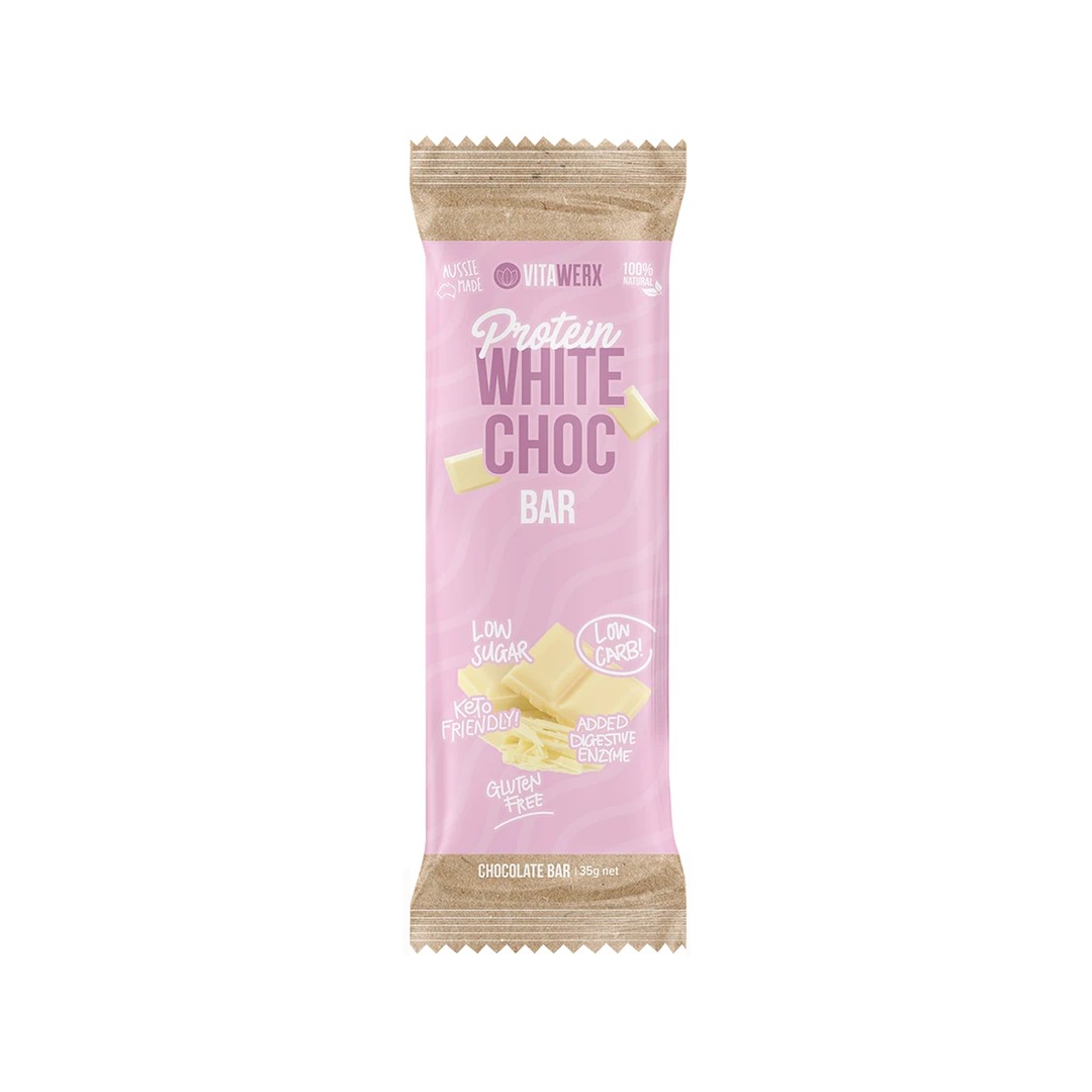 Vitawerx Protein White Chocolate Bar