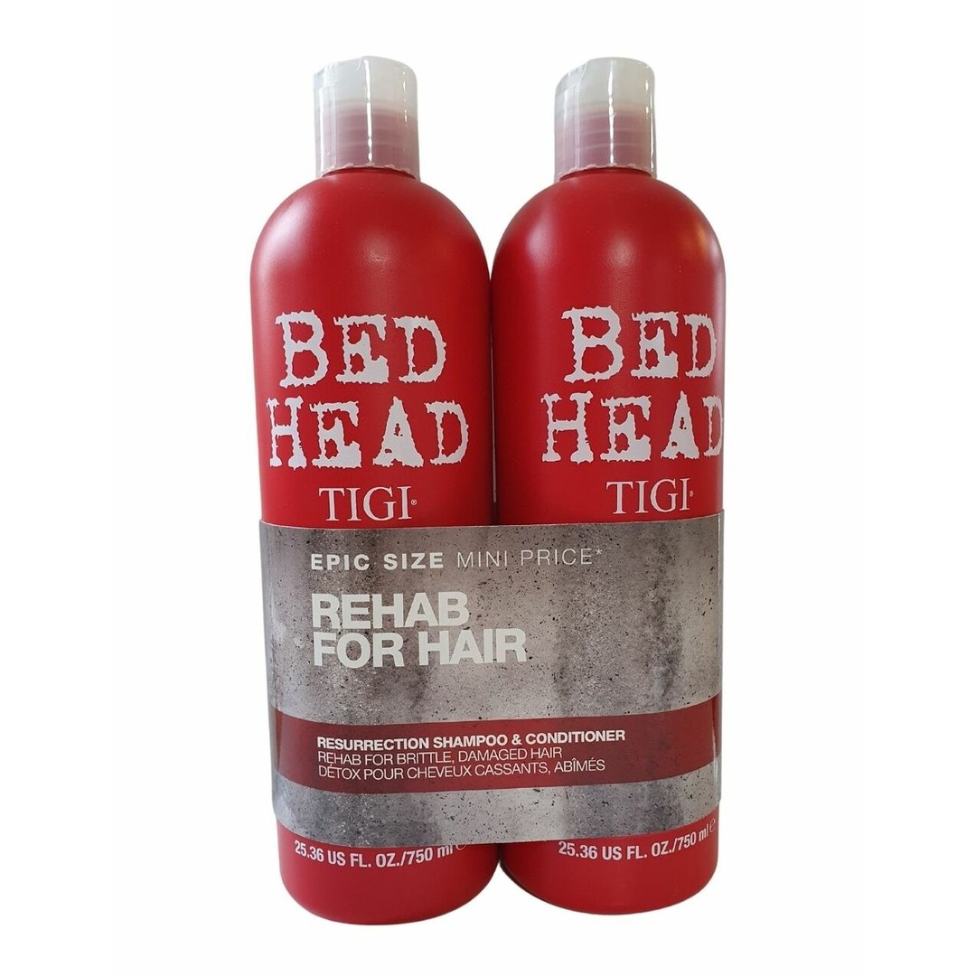 TIGI Bed Head Resurrection Shampoo and Conditioner 750m x 2 - Limit 1