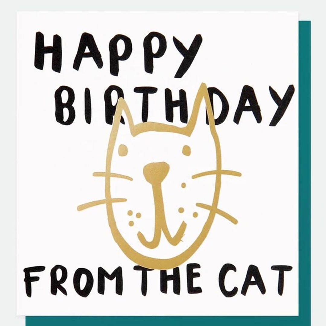 Birthday Cards | Happy Birthday From The Cat