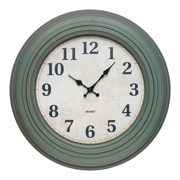 Degree 50cm Round Quartz Vintage Wall Clock Home Decor Arabic Numbers Matchbox Themarket New Zealand - Rustic Wall Clocks Nz