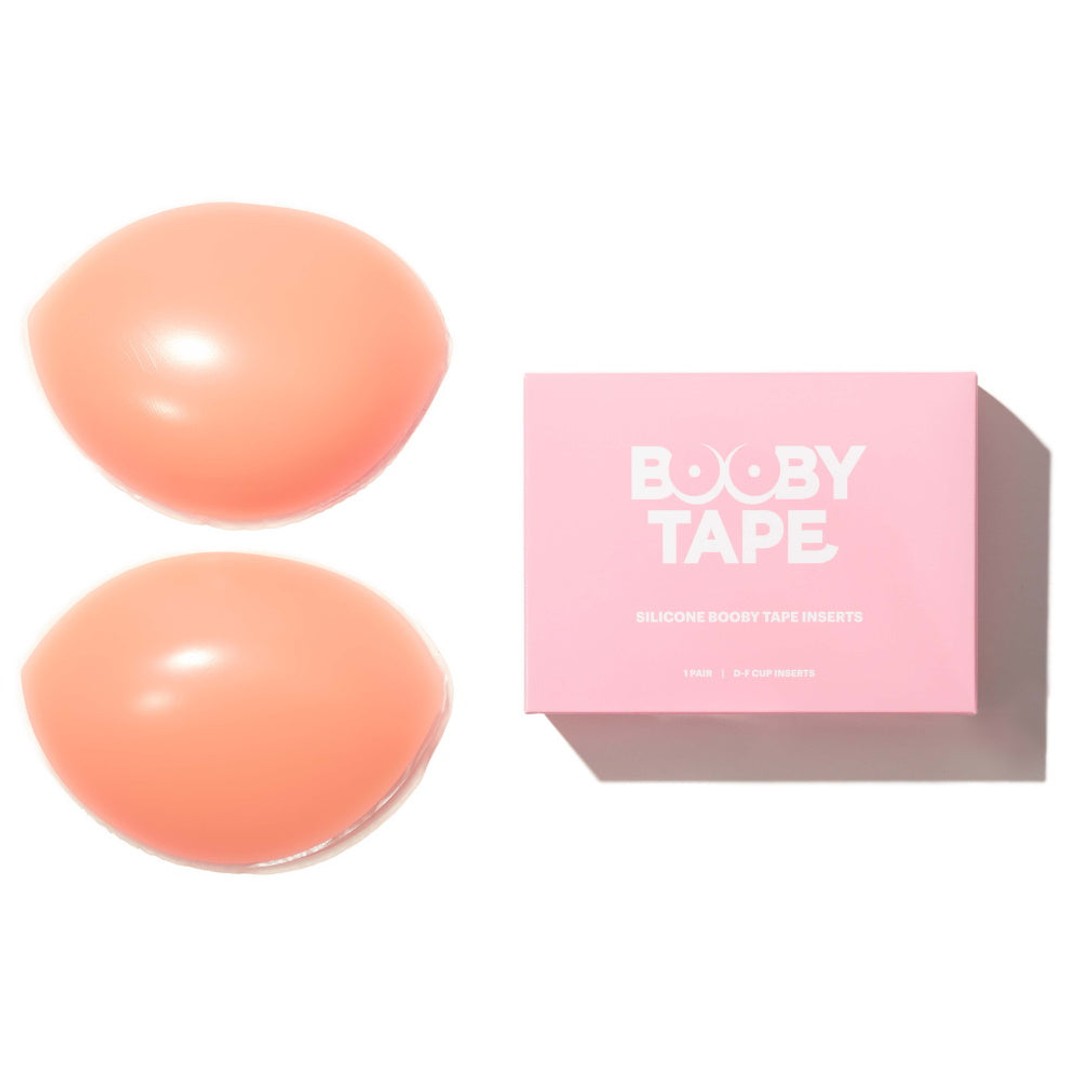Booby Tape Silicone Booby Inserts  - 1 Pair (D to F)