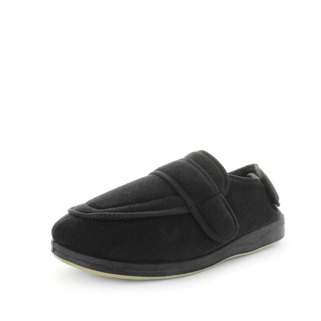 Panda Edison Fabric Slippers Mens Loafer Comfort Warm Shoe