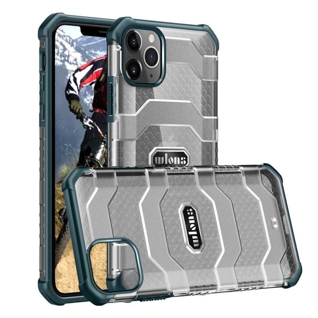 For iPhone 12 Pro Max Wlons Military Explorer Anti Falling Certification Case for iPhone12 Pro Max Full-Body Rugged Shield Cover