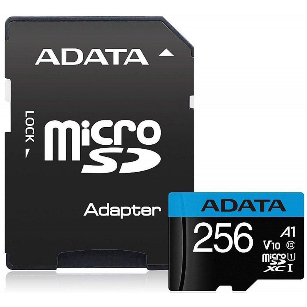 ADATA Premier microSDXC UHS-I A1 V10 Card 256GB