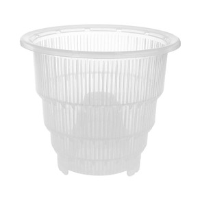 Meshpot Clear Orchid Pot with Holes - Large