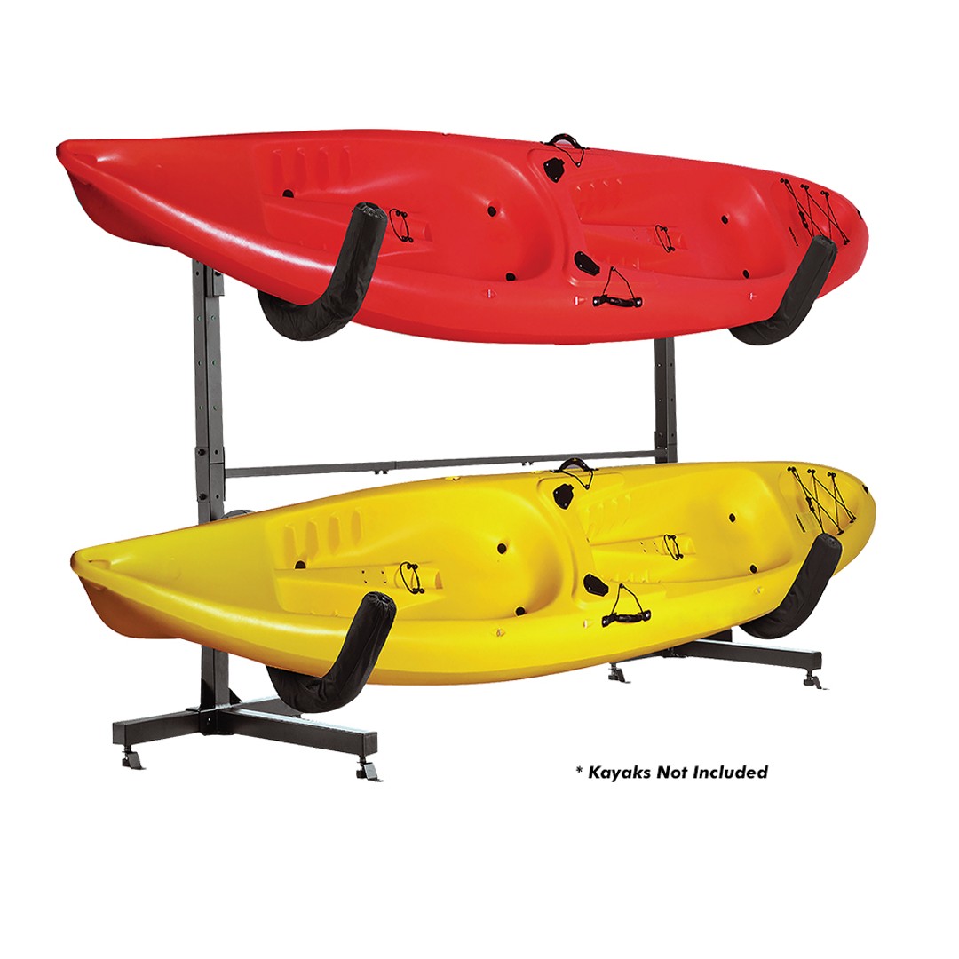 ProMarine Mobile 2-Tier Free Standing Kayak/SUP Storage Rack