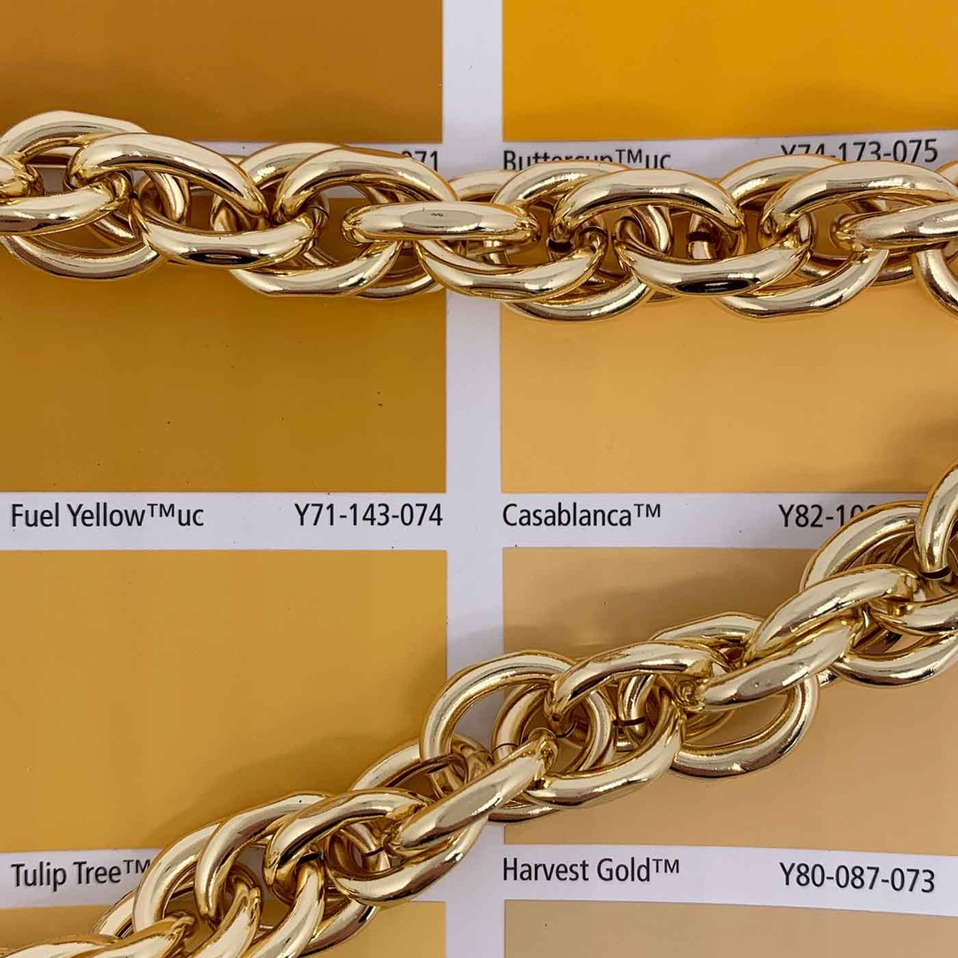 18K Gold Chain - Ideal for Bracelet "Campbell" (Sold per cm), , hi-res