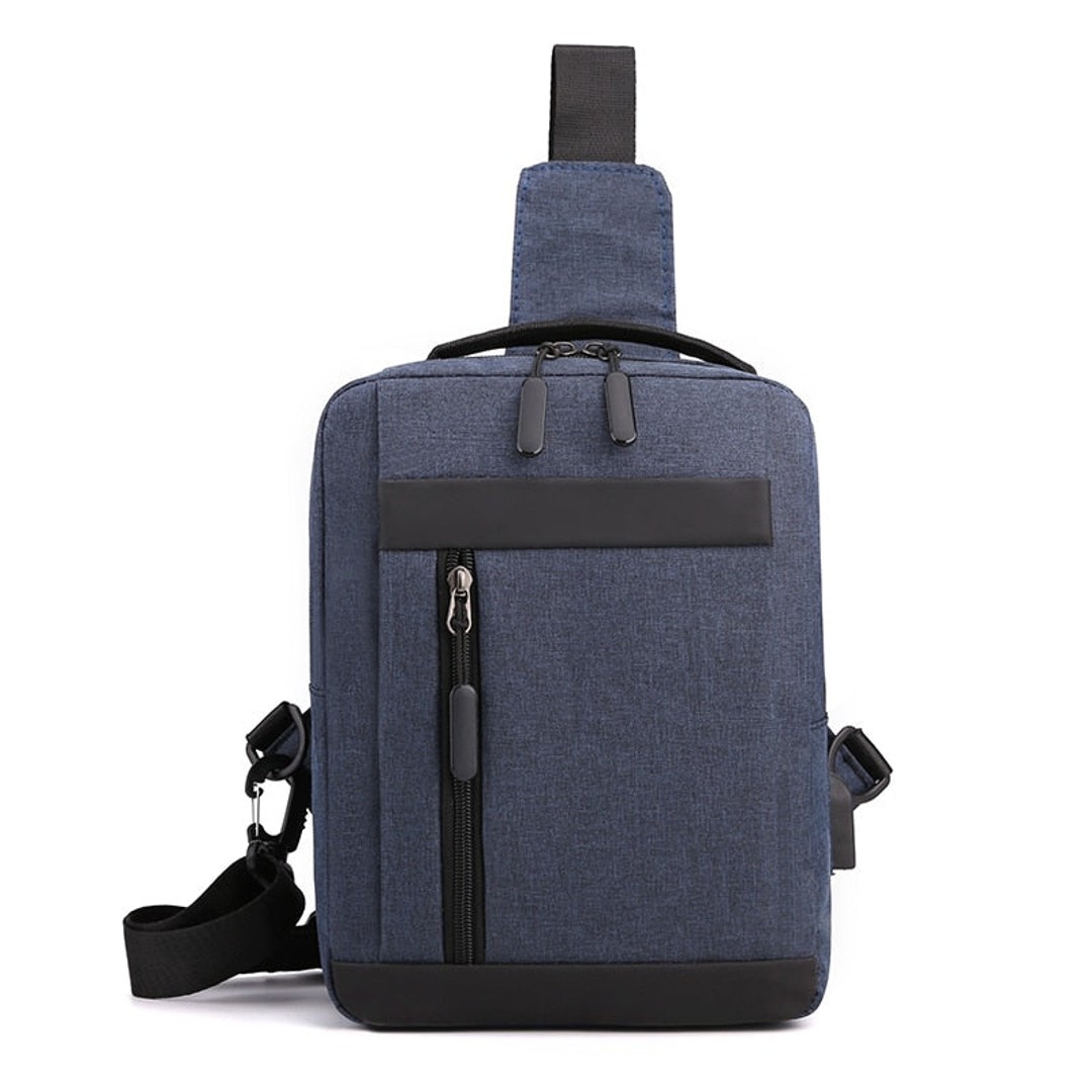 Men's Shoulder Bag Fashion Multifunction Shoulder Bag for Men  Husband Crossbody Bags Casual Large Capacity Chest Bag