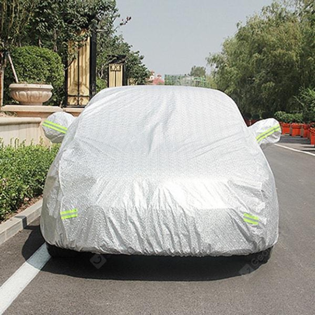 Aluminum Layer Car Cover for Hatchback 2XXL, , hi-res