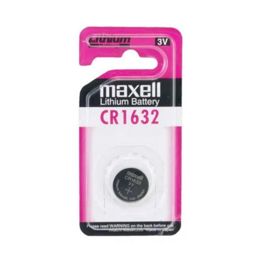 Maxell Lithium Battery Cr1632 3V Coin Cell 1 Each